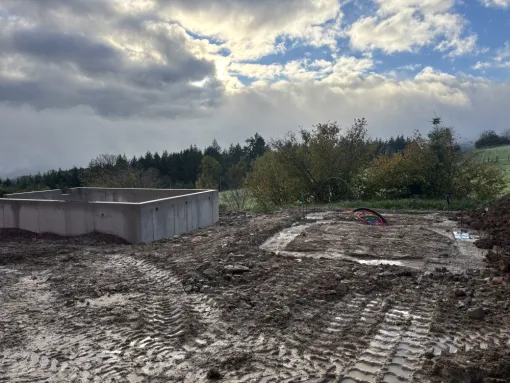 Chantier en cours, proche de Roanne, BOURNEZ GUILLOT