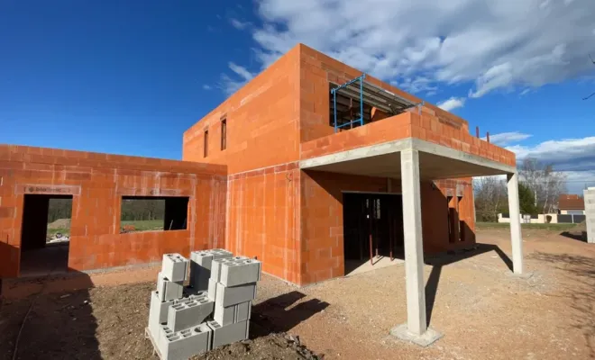 Construction d'une maison neuve contemporaine proche de Roanne, proche de Roanne, BOURNEZ GUILLOT