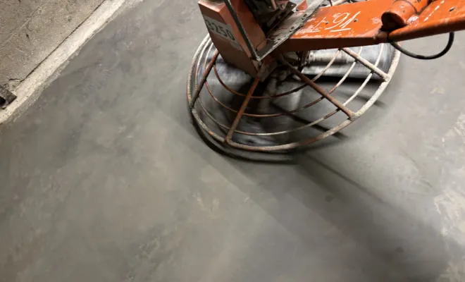 Dallage industriel, proche de Roanne, BOURNEZ GUILLOT