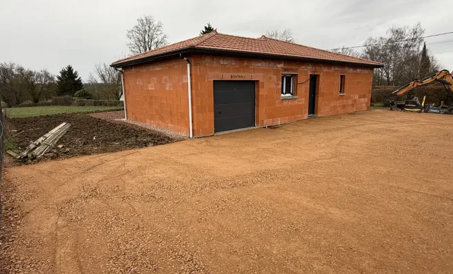 Construction de maison neuve à Roanne : un projet réalisé par Bournez-Guillot Maçonnerie, proche de Roanne, BOURNEZ GUILLOT