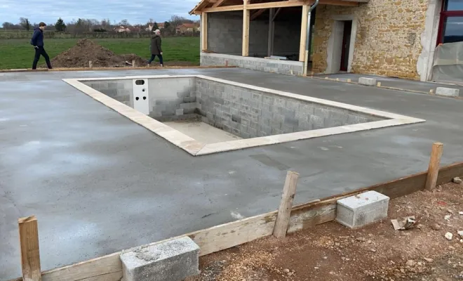 Dallage, proche de Roanne, BOURNEZ GUILLOT